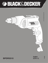 Black & Decker BPDR5510 User manual