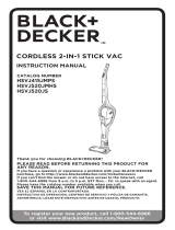 Black & Decker HSVJ520JMHS61 User manual