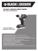 Black & Decker BDCI201 User manual