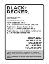 Black & Decker POWERSERIES PRO HCUA525JA User manual