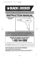 Black & Decker DR350FD User manual