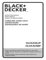 Black & Decker HLVA325BP User manual