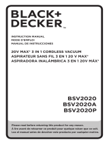 Black & Decker BSV2020 Owner's manual