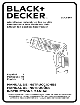 Black & Decker BDCS36F User manual
