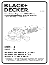 BLACK+DECKER G650 User manual