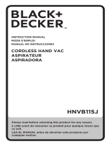 Black & Decker HNVB115J10 User manual