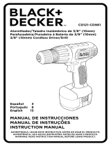 Black & Decker CD961 User manual