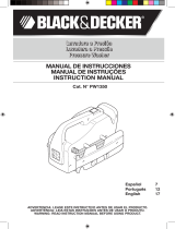Black & Decker PW1350 User manual