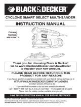 Black & Decker MS2000CY User manual