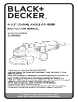 BLACK+DECKER BDEG400 User manual