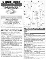 Black & Decker V3605 User manual
