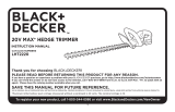 BLACK+DECKER LHT2220 User manual