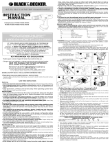 Black & Decker PS3650K User manual