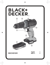 Black & Decker BDCHD12S1 User manual