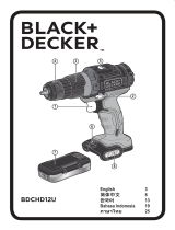 Black & Decker BDCHD12 User manual