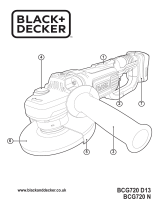 BLACK+DECKER BCG720 User manual