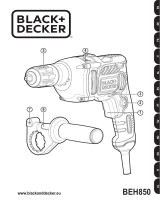 Black & Decker BEH850K User manual