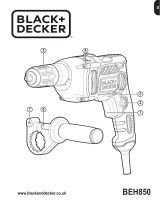 Black & Decker BEH850K User manual