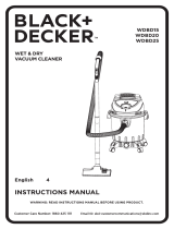 Black & Decker WDBD15 User manual