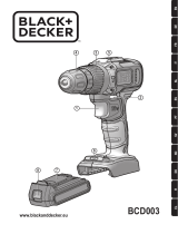 Black & Decker BCD003N Owner's manual