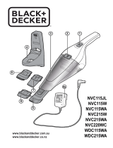 BLACK+DECKER NVC215W User manual