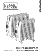 Black & Decker OR011FD User manual