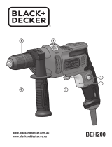 Black & Decker BEH200K User manual