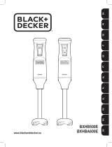 Black & Decker BXHB500E User manual