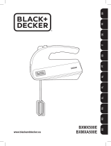 BLACK+DECKER BXMX500E User manual