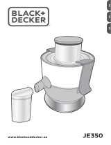 Black & Decker JE350 User manual