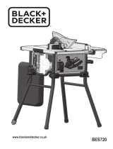 Black & Decker BES720 User manual