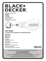 Black & Decker BD40K4B User manual