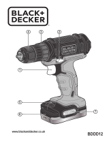 Black & Decker BDDD12 User manual