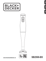 Black & Decker SB2500-B5 User manual