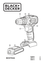 BLACK+DECKER BCD704 User manual