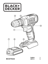 Black & Decker BCD702 User manual