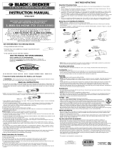 BLACK+DECKER VP321 User manual