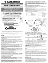 Black & Decker VP870 User manual