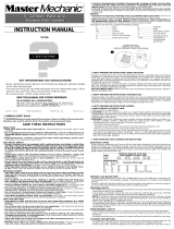 Black & Decker TV750 User manual