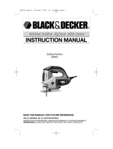 Black & Decker JS650L User manual