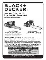 BLACK+DECKER LCS1020 User manual