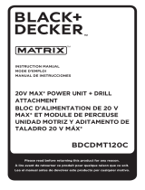 BLACK+DECKER BDCDMT120C User manual