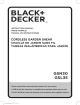 Black & Decker GSN30 User manual