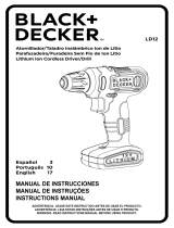 BLACK+DECKER LD12SC User manual