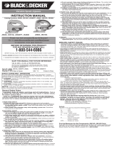 Black & Decker JS600C User manual