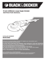 Black & Decker BDEG900 User manual