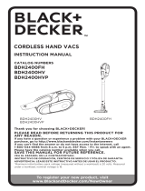 Black & Decker BDH2400HV User manual