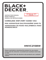 Black & Decker HNVC215BW52 User manual