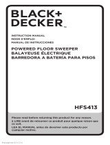 Black & Decker HFS413 User manual