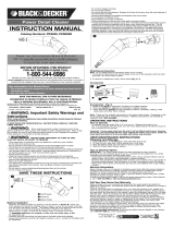 Black & Decker PKS050 User manual